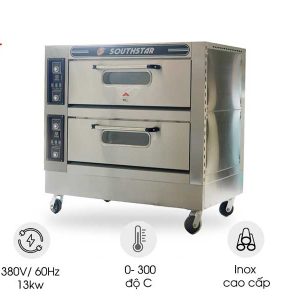 Lò nướng bánh ngọt 2 tầng 4 khay điện