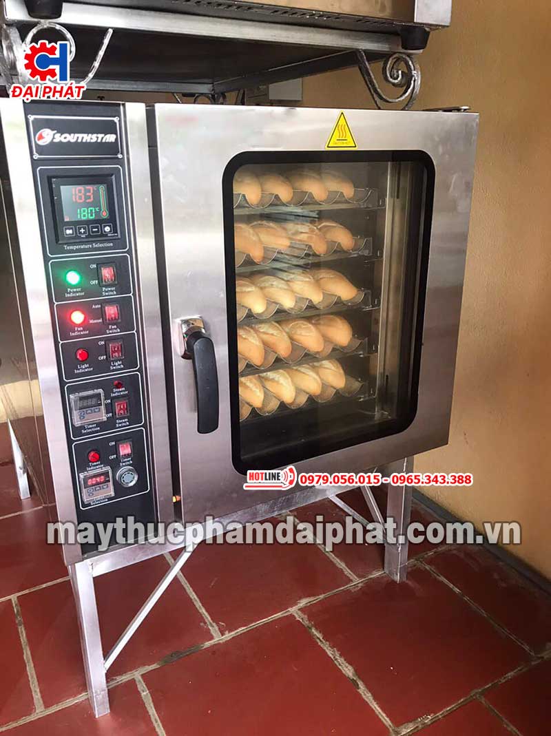 lò nướng bánh mì đối lưu 5 khay southstar