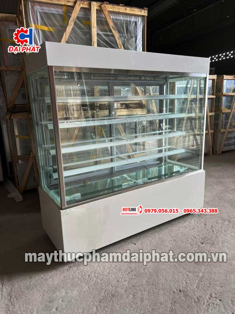 tủ trưng bày bánh kem 5 tầng 1m2-4
