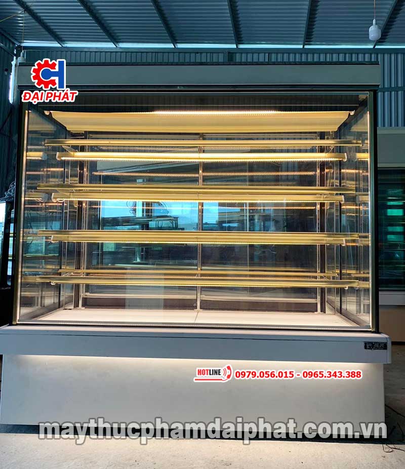 tủ trưng bày bánh kem 5 tầng 1m2-5